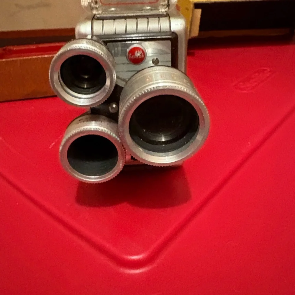 Kodak Brownie Movie Camera - Yellow and Black
